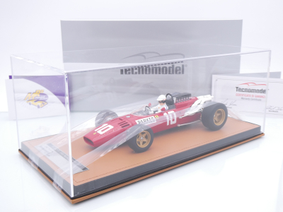 Tecnomodel TMD18-318D # Ferrari 312 F1 #10 Nürburgring GP 1966 " Mike Parkes " 1:18