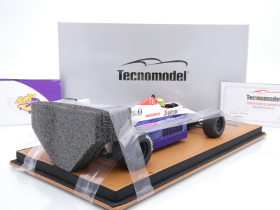 Preview: Tecnomodel TMD18-441A # Toleman TG184 F1 #19 3rd British GP 1984 " Ayrton Senna " 1:18