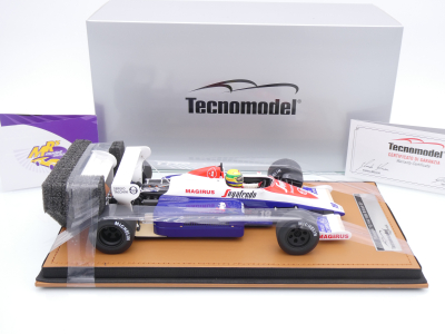 Preview: Tecnomodel TMD18-441A # Toleman TG184 F1 #19 3rd British GP 1984 " Ayrton Senna " 1:18