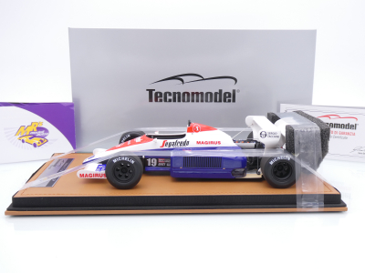 Preview: Tecnomodel TM18-369A # Toleman TG184 F1 #19 3rd British GP 1984 " Ayrton Senna " 1:18