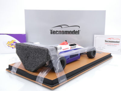 Preview: Tecnomodel TM18-369A # Toleman TG184 F1 #19 3rd British GP 1984 " Ayrton Senna " 1:18