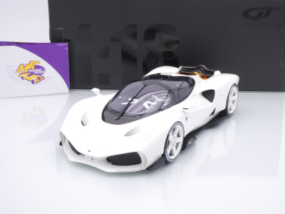 GT Spirit GT578 # NILU 27 V12 Hypercar Baujahr 2025 " Super White / weiß " 1:18