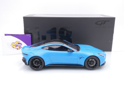 Preview: GT Spirit GT1008 # Aston Martin Vantage V8 Baujahr 2024 " Elwood Blue " 1:18