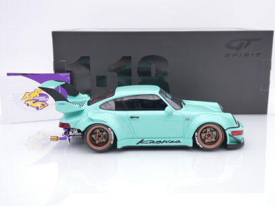Preview: GT Spirit GT569 # Porsche 911 964 RWB Rauh Welt Baujahr 2022 " Kashiwa " 1:18