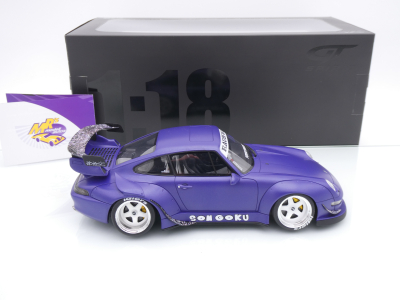 Preview: GT Spirit GT571 # Porsche 911 993 RWB Rauh Welt Baujahr 2024 " Son Goku " 1:18