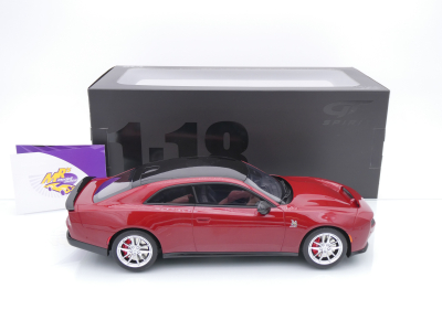 Preview: GT Spirit GT585 # Dodge Charger Daytona SCAT/PACK Redeye Baujahr 2025 " dunkelrotmetallic " 1:18