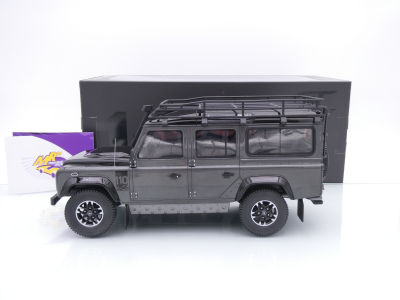 Preview: GT Spirit GT968 # Land Rover Defender 110 SW Adventure Edition Baujahr2016 " dunkelgraumetallic-schwarz " 1:18