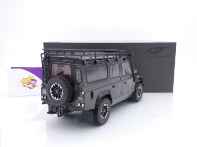 Preview: GT Spirit GT968 # Land Rover Defender 110 SW Adventure Edition Baujahr2016 " dunkelgraumetallic-schwarz " 1:18