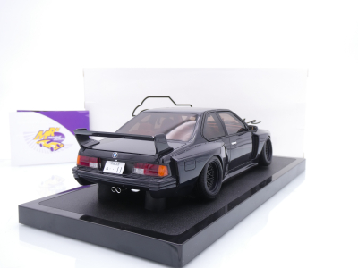 Preview: Ottomobile OT1184 # BMW 635 CSI (E24) Widebody by Coutner Baujahr 2021 " dunkelblau-metallic " 1:18