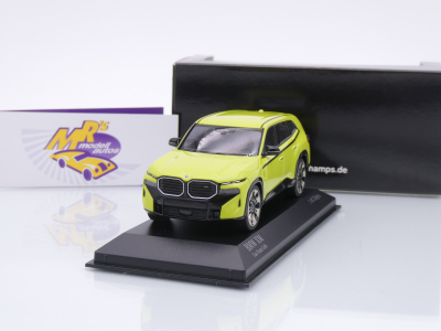 Minichamps 410023302 # BMW XM SUV Baujahr 2023 " Sao Paulo Gelb " 1:43