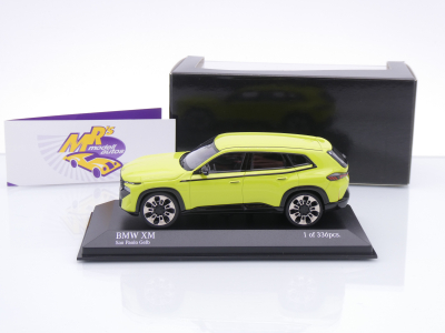 Preview: Minichamps 410023302 # BMW XM SUV Baujahr 2023 " Sao Paulo Gelb " 1:43