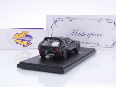 Preview: Autocult Masterpiece 90356 # Lancia Delta S4 Corsa Gruppe B Baujahr 1986 " schwarz " 1:43