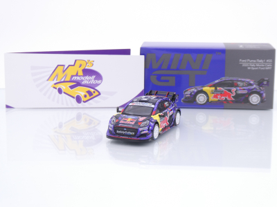 TSM Mini GT MGT01176-L # Ford Puma #55 Rallye Monte Carlo 2025 " M-Sport " 1:64