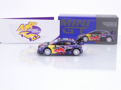 Preview: TSM Mini GT MGT01176-L # Ford Puma #55 Rallye Monte Carlo 2025 " M-Sport " 1:64