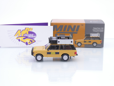 Preview: TSM MINI GT MGT01221-L # Land Range Rover Camel Trophy Sumatra 1981 " K. Stoppa - A. Valldorf " 1:64