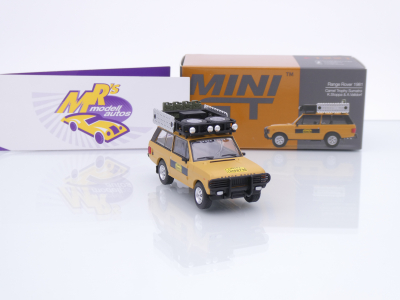 Preview: TSM MINI GT MGT01221-L # Land Range Rover Camel Trophy Sumatra 1981 " K. Stoppa - A. Valldorf " 1:64