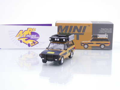 TSM MINI GT MGT01311-L # Land Range Rover Camel Trophy Sumatra 1981 " N. Sudmann - F. Hofmann " 1:64