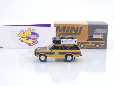 Preview: TSM MINI GT MGT01311-L # Land Range Rover Camel Trophy Sumatra 1981 " N. Sudmann - F. Hofmann " 1:64