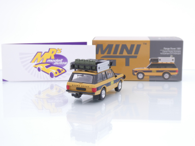 Preview: TSM MINI GT MGT01311-L # Land Range Rover Camel Trophy Sumatra 1981 " N. Sudmann - F. Hofmann " 1:64