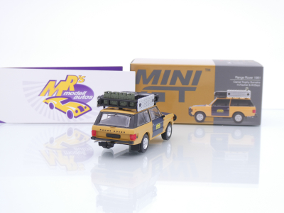 Preview: TSM MINI GT MGT01312-L # Land Range Rover Camel Trophy Sumatra 1981 " H. Fischer - W. Bays " 1:64