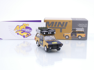 Preview: TSM MINI GT MGT01312-L # Land Range Rover Camel Trophy Sumatra 1981 " H. Fischer - W. Bays " 1:64