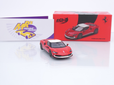 Preview: BBR Models BBRFER64041 # Ferrari 296 GTB Baujahr 2024 " F2004 Tribute Livery " 1:64