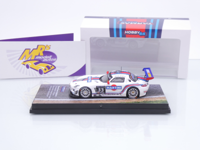 Preview: Tarmac Works T64-087-14ZDV33 # Mercedes SLS AMG GT3 Zandvoort 2014 " Team Car Collection Motorsport " 1:64