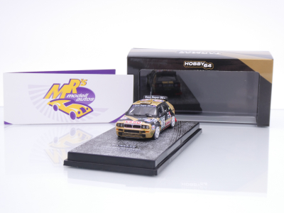 Tarmac Works T64-049-93PIR06 # Lancia Delta HF Winner " Piancavallo Rallye 1993 " 1:64