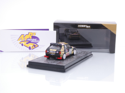 Preview: Tarmac Works T64-049-93PIR06 # Lancia Delta HF Winner " Piancavallo Rallye 1993 " 1:64