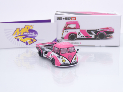 Preview: TSM MINI GT KHMG245 # Volkswagen VW T1 Pickup " Kaido House - Radvan V1 " 1:64