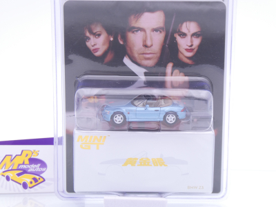 Preview: TSM MINI GT MGT00914-007TC # BMW Z3 Roadster " James Bond Golden Eye CHINA " 1:64