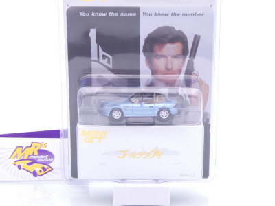 Preview: TSM MINI GT MGT00914-007J # BMW Z3 Roadster " James Bond - Golden Eye JPN " 1:64