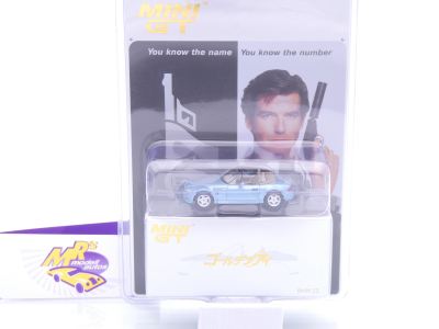 TSM MINI GT MGT00914-007J # BMW Z3 Roadster " James Bond - Golden Eye JPN " 1:64