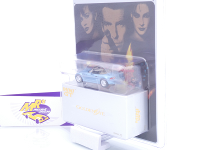 Preview: TSM MINI GT MGT00914-007E # BMW Z3 Roadster " James Bond - Golden Eye ENG " 1:64