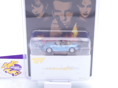 Preview: TSM MINI GT MGT00914-007E # BMW Z3 Roadster " James Bond - Golden Eye ENG " 1:64
