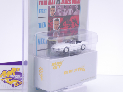 Preview: TSM MINI GT MGT00915-007E # Toyota 2000 GT " James Bond - Live Twice ENG " 1:64