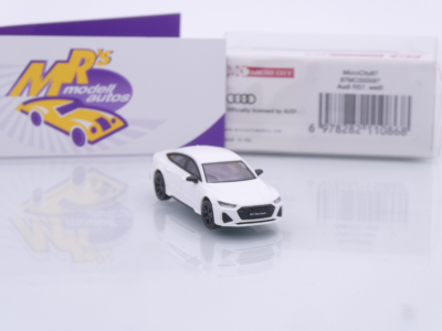 Preview: Micro City Herpa 87MC000097 # Audi RS7 Sportback Baujahr 2023 " weiß " 1:87