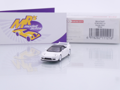 Micro City Herpa 87MC000113 # Honda NSX Type R Baujahr 1992 " weiß-schwarz " 1:87