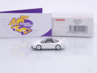 Preview: Micro City Herpa 87MC000113 # Honda NSX Type R Baujahr 1992 " weiß-schwarz " 1:87