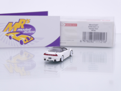 Preview: Micro City Herpa 87MC000113 # Honda NSX Type R Baujahr 1992 " weiß-schwarz " 1:87