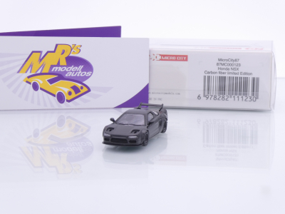 Micro City Herpa 87MC000123 # Honda NSX Type R Baujahr 1992 " Carbon Fiber " 1:87