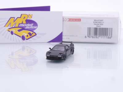 Micro City Herpa 87MC000111 # Honda NSX Type R Baujahr 1992 " schwarz " 1:87