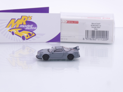 Preview: Micro City Herpa 87MC000112 # Honda NSX Type R Baujahr 1992 " Kreidegrau " 1:87