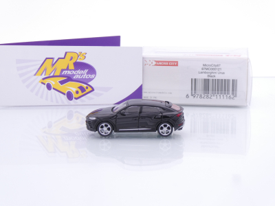 Preview: Micro City Herpa 87MC000121 # Lamborghini Urus Baujahr 2018 " schwarz / Nero " 1:87