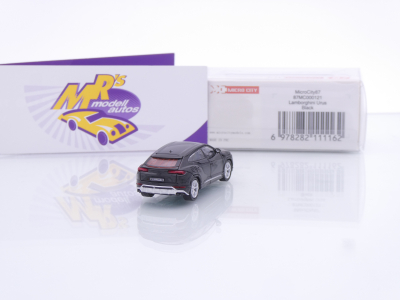 Preview: Micro City Herpa 87MC000121 # Lamborghini Urus Baujahr 2018 " schwarz / Nero " 1:87