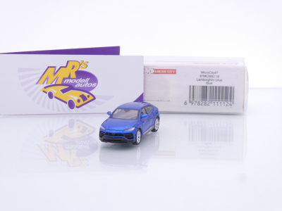 Micro City Herpa 87MC000119 # Lamborghini Urus Baujahr 2018 " Blu Scaro " 1:87