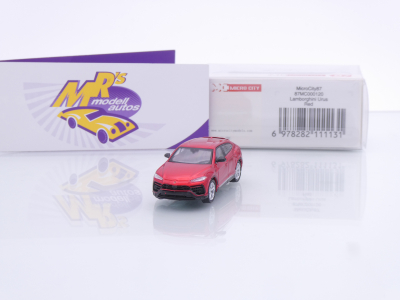 Micro City Herpa 87MC000120 # Lamborghini Urus Baujahr 2018 " Rosso Scaro " 1:87