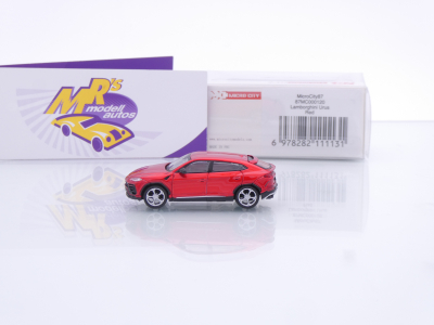 Preview: Micro City Herpa 87MC000120 # Lamborghini Urus Baujahr 2018 " Rosso Scaro " 1:87