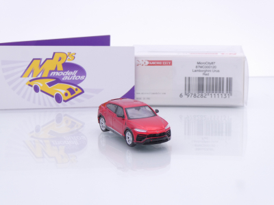 Preview: Micro City Herpa 87MC000120 # Lamborghini Urus Baujahr 2018 " Rosso Scaro " 1:87