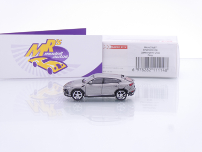 Preview: Micro City Herpa 87MC000108 # Lamborghini Urus Baujahr 2018 " Grigio Chiaro " 1:87